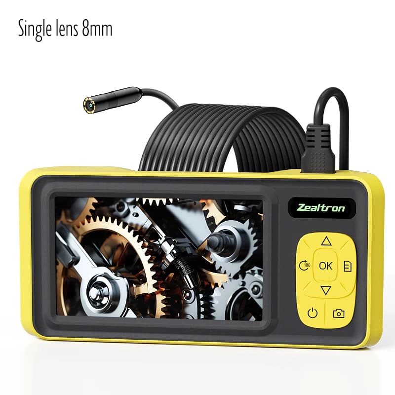 Caméra endoscopique avec écran 4,3'' HD1080P, objectif autofocus simple/double/triple, sonde USB éta