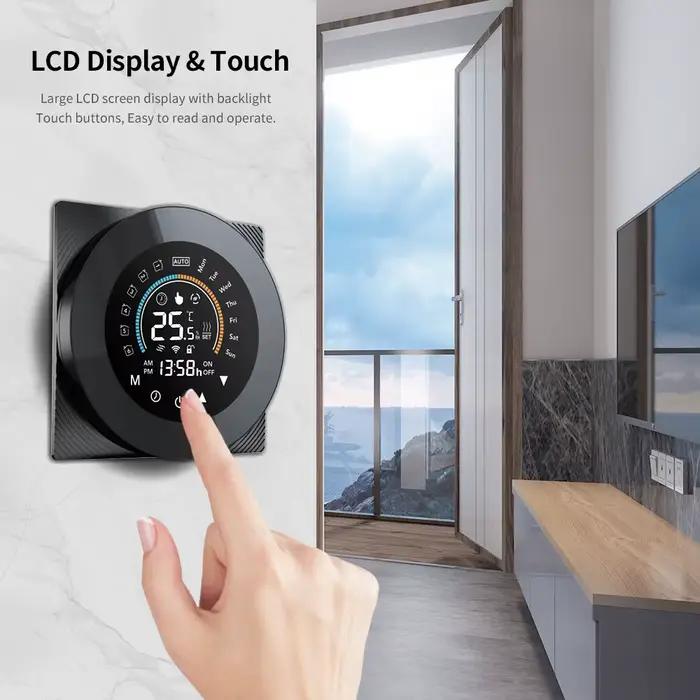 Thermostat Wifi pour chauffage au sol électrique/eau/gaz