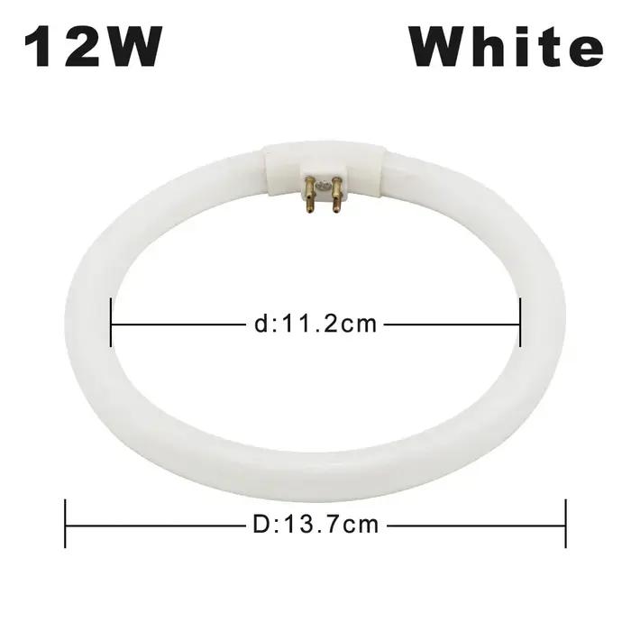 Tubes annulaires T4 fluorescents 10W 12W