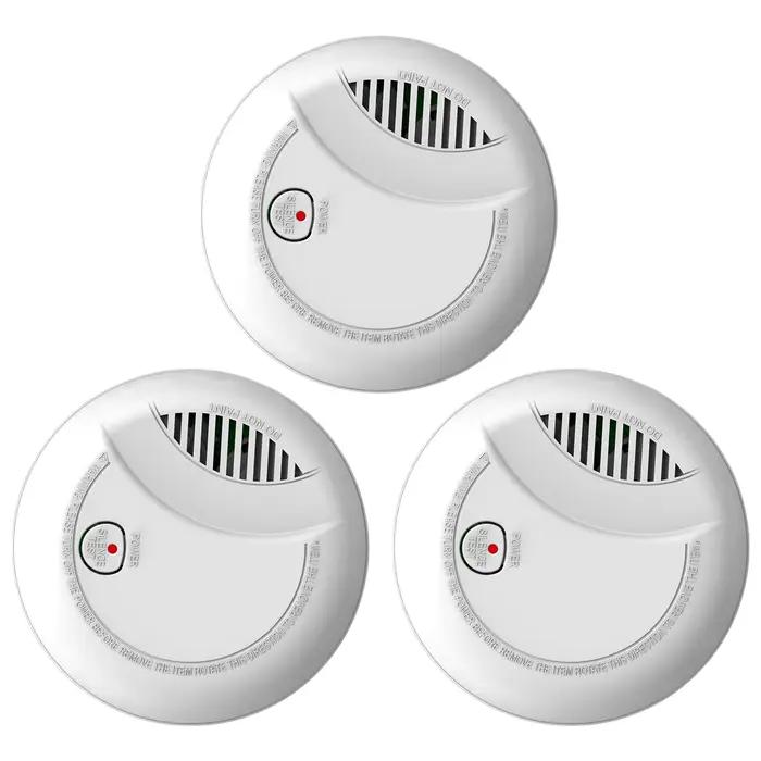 Détecteur de fumée WiFi à détection à 360° avec application de contrôle à distance et capteur