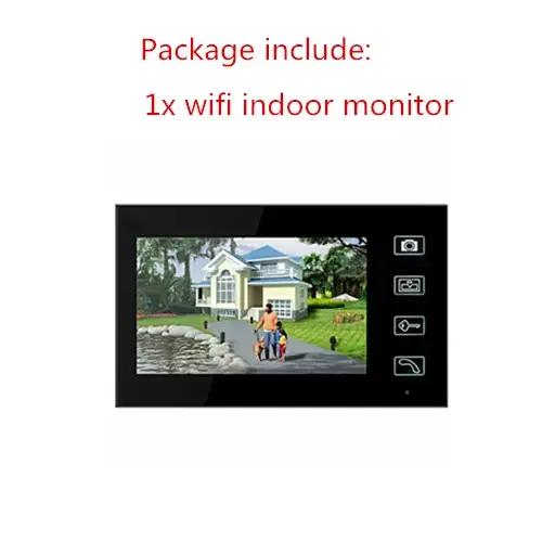 Système d'interphone vidéo avec 2 moniteurs, interphone vidéo, interphone sans fil, interphone vidéo