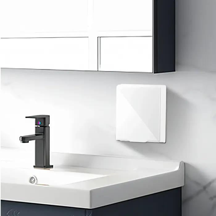Boîte étanche autocollante de type 86 pour prise murale, couvercle de protection pour interrupteur mural, boîte anti-éclaboussures pour prise électrique