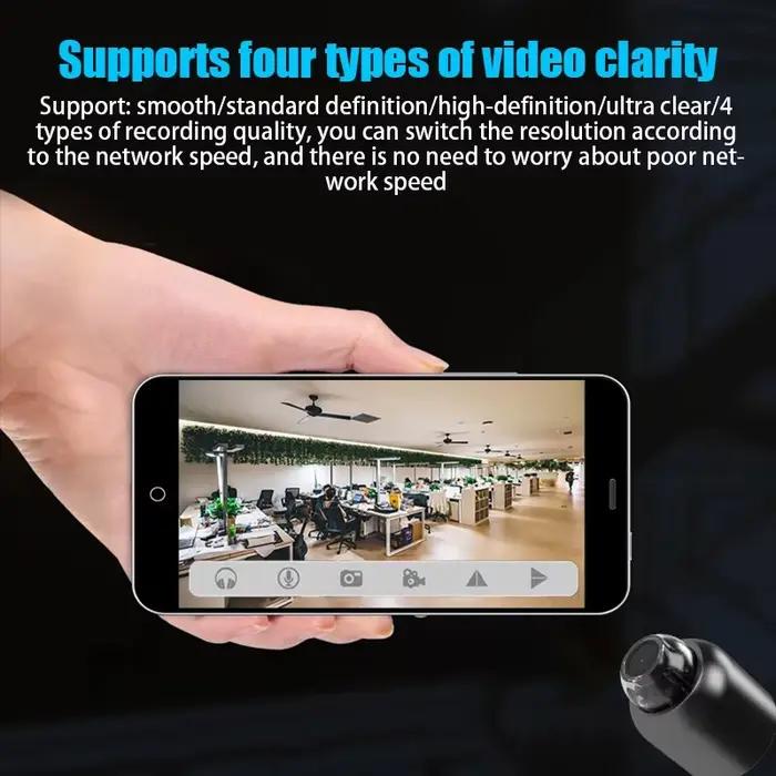 1080P HD Mini caméra WiFi sans fil HD Vision nocturne