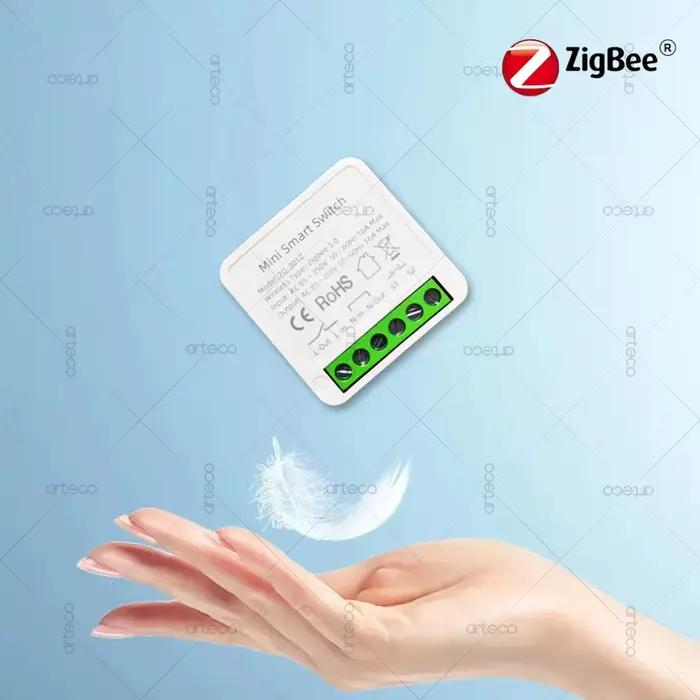 Mini Module de commutation intelligent ZigBee 16A, disjoncteur de relais de lumière à monter soi-mêm