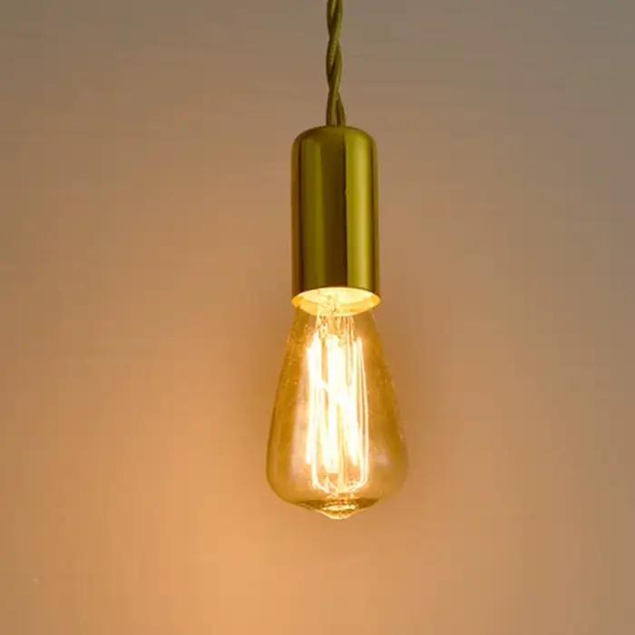 Ampoule lampe Reproduction Edison 40 watts E14 ST48 Dimmable à incandescence Vintage
