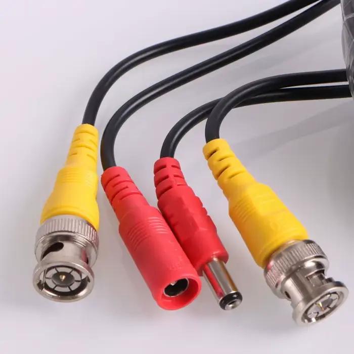 Câble vidéo BNC pour système de caméra DVR CCTV câble tout-en-un pour surveillance de sécurité installation simplifiée maison et entreprise occasions spéciales