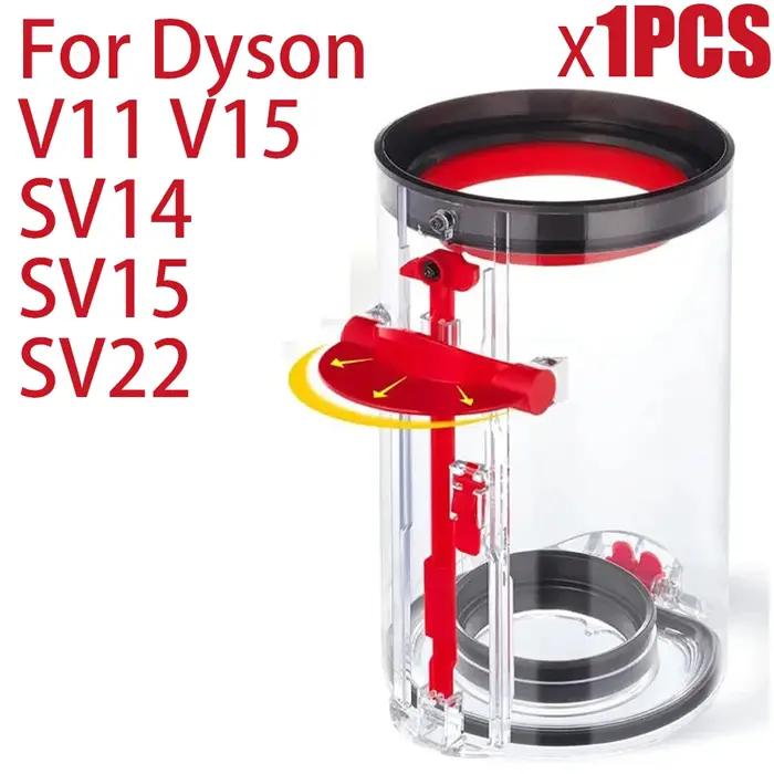 Grand bac à poussière pour aspirateur Dyson V11 V15 SV14 SV15 SV22