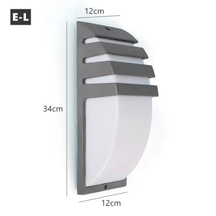 Applique murale LED en aluminium étanche conforme à la norme IP65