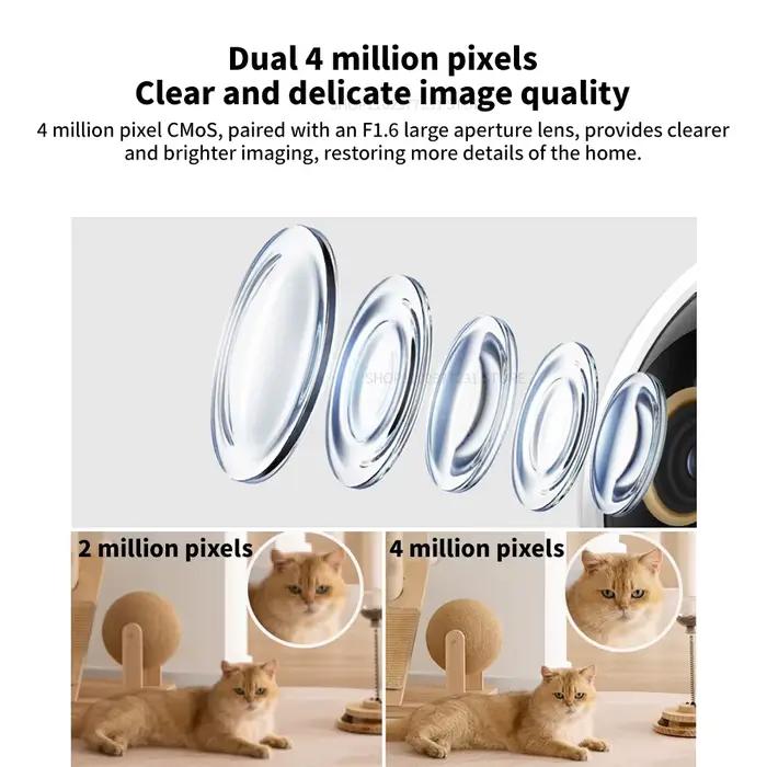 2025 Xiaomi Smart Camera C500 Version double objectif