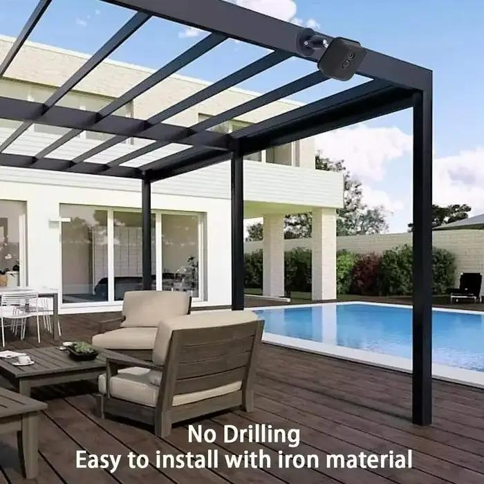 Support mural magnétique universel pour caméra Arlo Pro 2/3 Ultra Blink XT/XT2 Eufycam 2/E/2C facile à installer et à ajuster pour une sécurité maximale à la maison ou en entreprise