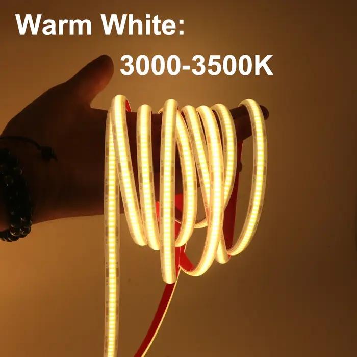Bande lumineuse LED COB étanche IP68