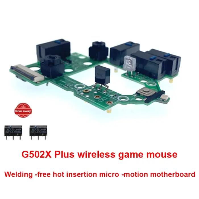 Micro-interrupteur universel remplaçable à chaud et accessoires de panneau latéral pour souris de jeu filaire compatible