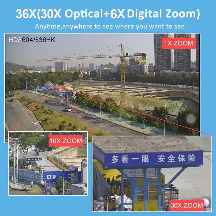 Caméra IP POE HD IMX415 8MP 4K