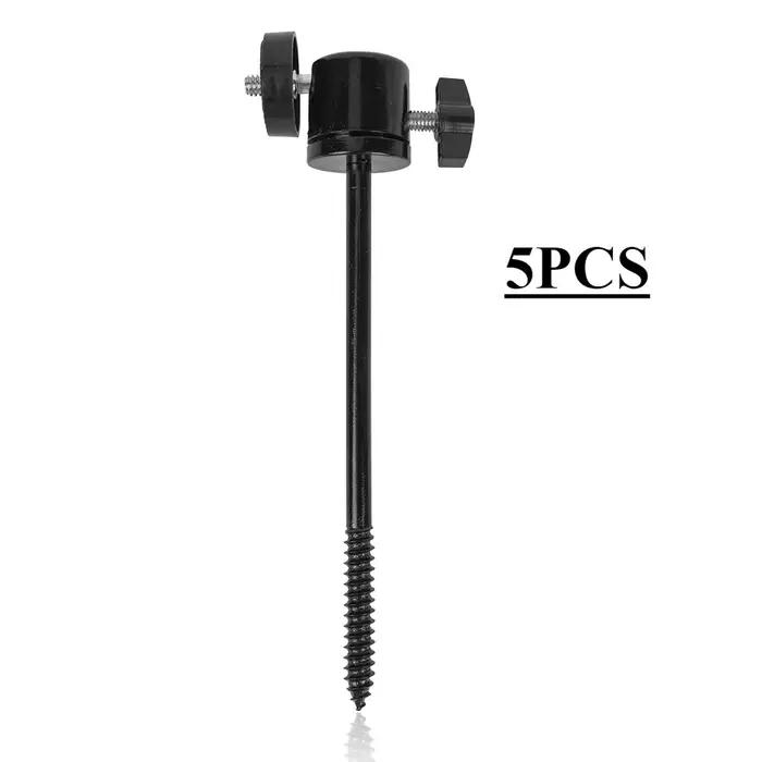 Support de caméra en acier durable réglable pour caméras d'action surveillance extérieure sécurité chasse et photographie de paysage