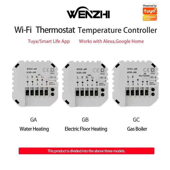 Thermostat de sol chaud Wifi