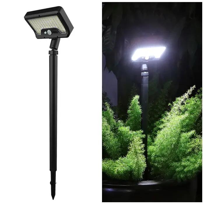 Lampe de jardin solaire avec détecteur de mouvement