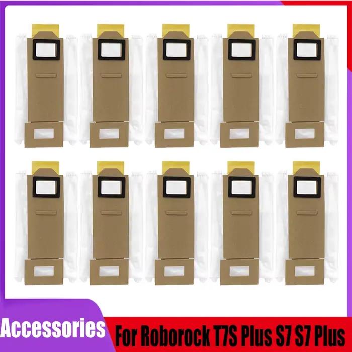 Sacs à poussière de remplacement pour Roborock T7S T7S Plus S7 S7 Plus S7MAX S7 MAXV, accessoires po