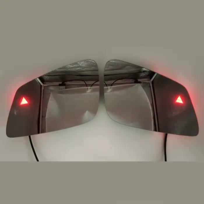 BSD lentille lumière voiture système des angles morts alarme radars sécurité conduite 2 pièces