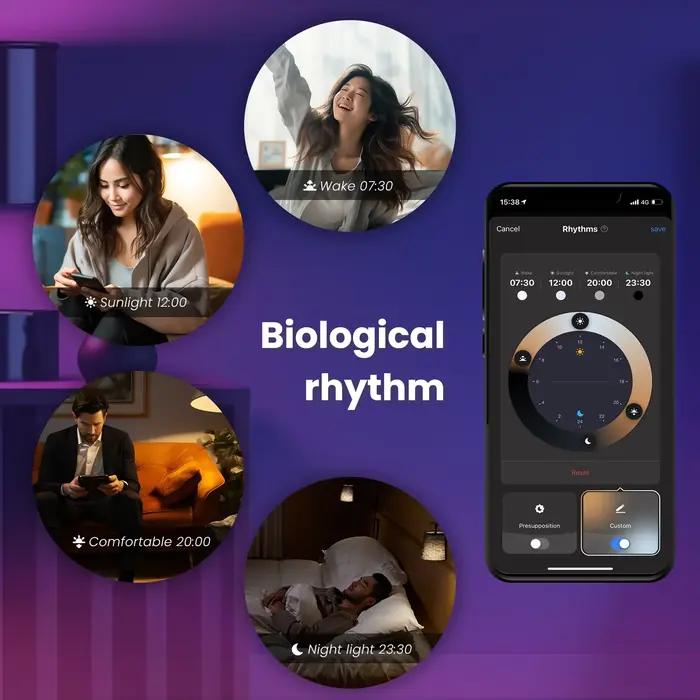 MOES Tuya Matter WiFi GU10 ampoule intelligente lumière LED à intensité variable 16 millions de couleurs rvb C + W lampe à bougie commande vocale Alexa Google Home