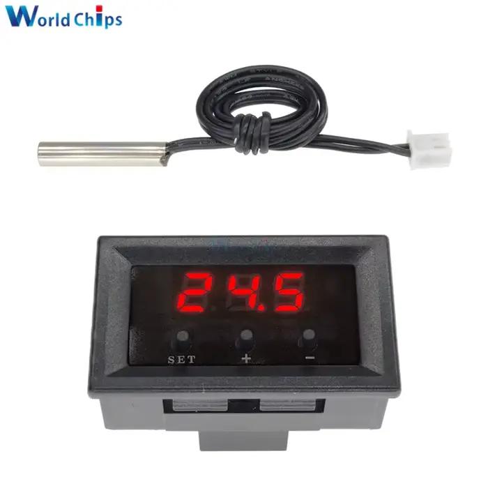 Thermostat numérique DC 12V Mini W1209