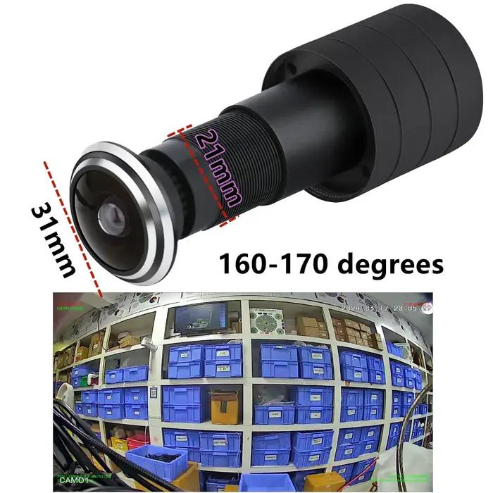 Caméra IP WiFi 1080p, grand angle