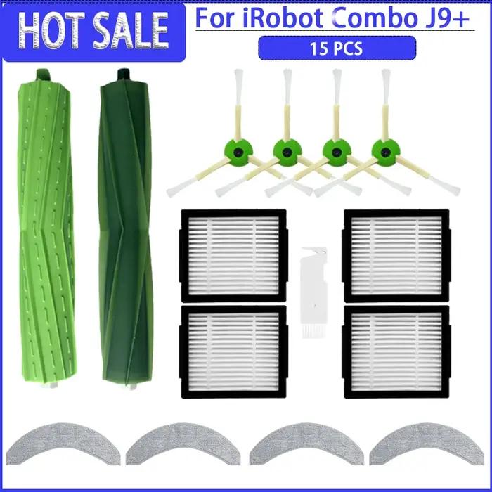 Pièces d'aspirateur pour iRobot Roomba COMBO J7 + / COMBO J9 + / COMBO 10 Max)