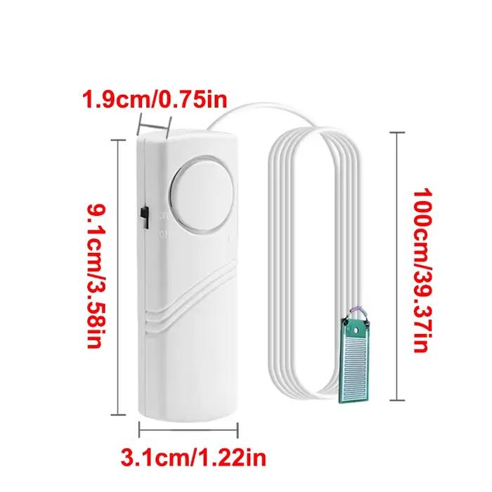 Capteur de fuite d'eau domestique SECUGARD avec alarme sonore pour protection de l'eau et sécurité de la maison occasions quotidiennes et spéciales