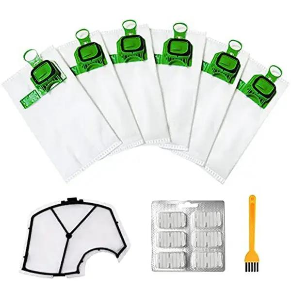 Kit de sac d'aspirateur Kobold, compatible avec Vorwerk, VK140, VK150