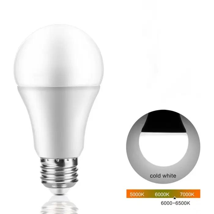 E27 LED crépuscule à l'aube ampoule 5W 7W 9W 12W capteur lumière extérieure AC 85-265V jour veilleuse marche/arrêt autom