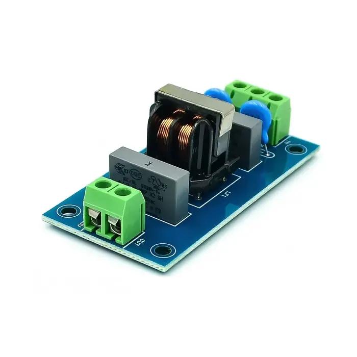 Filtre EMI Booster de son, prise de filtre 220V 2A, Module de filtre EMI, carte d'alimentation