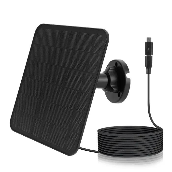 Panneau solaire 20W 5V pour Eufy Eufycam 3/3C/2C/2Pro panneaux de charge solaires muraux système de cellules