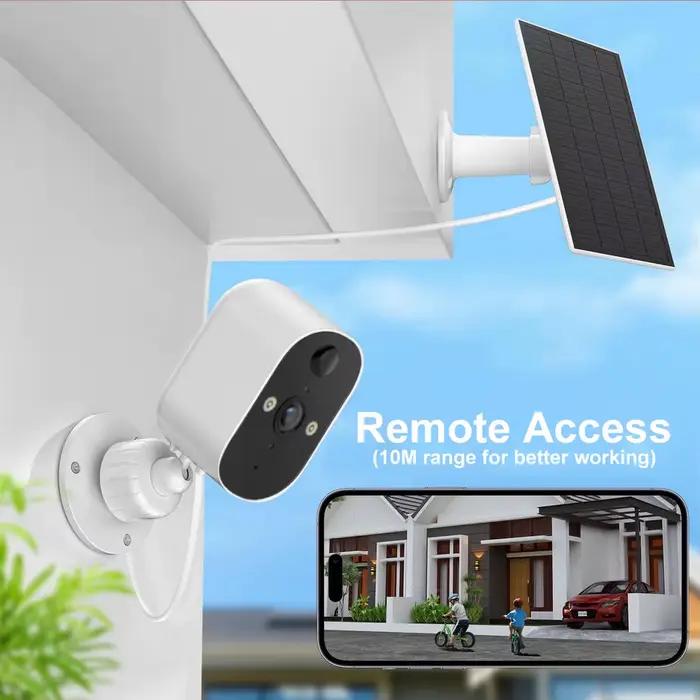 Caméra de sécurité solaire XVIM 1080P sans fil WiFi 2K