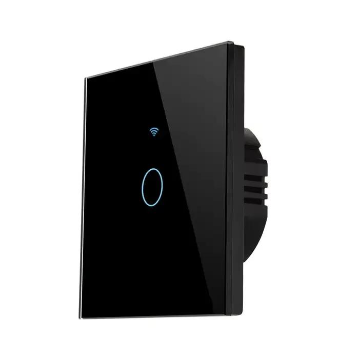Matter WiFi maison intelligente verre interrupteur tactile Alexa 16A panneau de commande sans fil ch