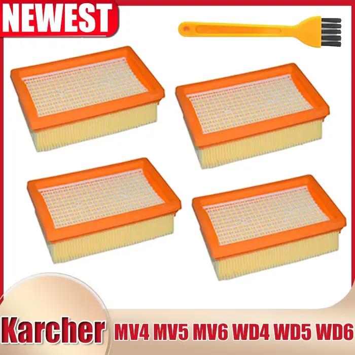Filtre HEPA pour aspirateur sec et humide KARCHER MV4 MV5 MV6 WD4 WD5 WD6, pièces de rechange # 2.86