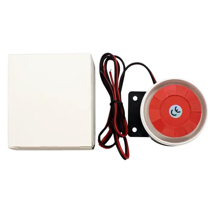 Nouveau DC 6-12V Mini Alarme Sirène Audio Antivol Buzzer 120db Haute décibel Sécurité Piezo
