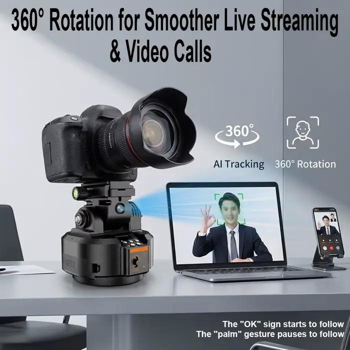 ZIFON YT2000 Caméra PTZ motorisée à distance, reconnaissance faciale IA, 360° horizontale ° Rotati