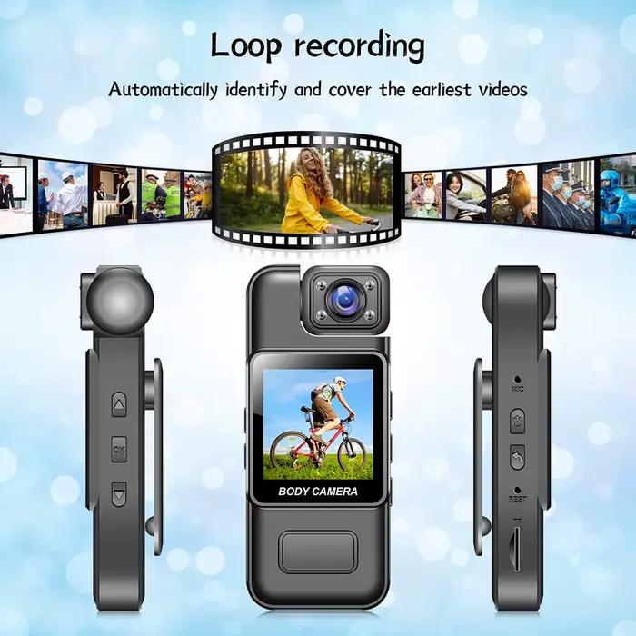 Mini caméra WiFi Ultra HD 4K caméscope d'équitation et révélateur de sport pour surveillance en temps réel et enregistrement avant/après occasions spéciales