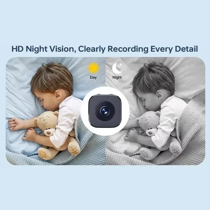 Xiaomi caméra de sécurité sans fil Pro 4K Ultra HD WiFi Surveillance avec Audio bidirectionnel détection de mouvement