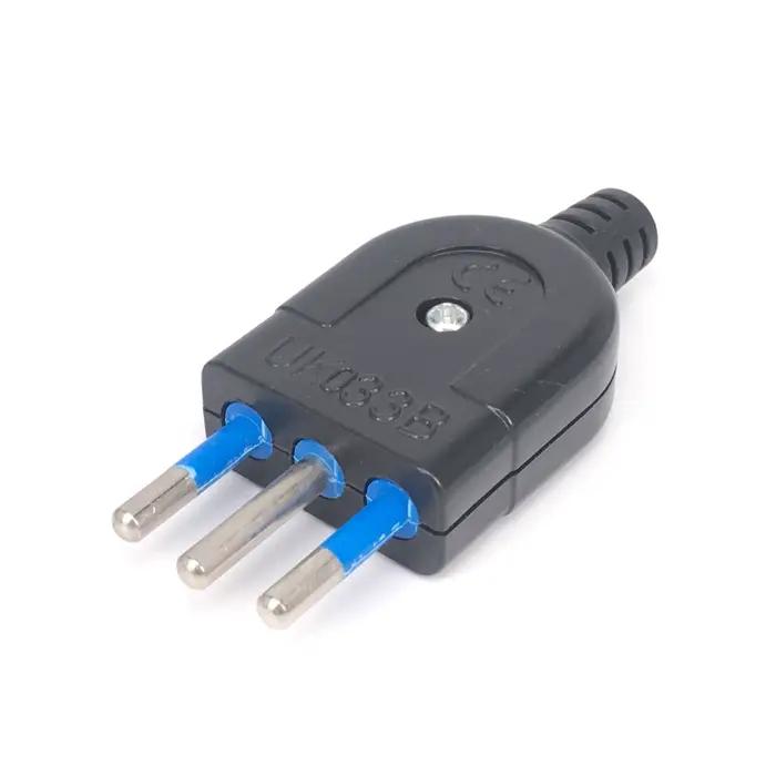 Adaptateur de prise italien standard 10A 16A avec protection contre les surcharges pour usage domestique et professionnel occassions spéciales