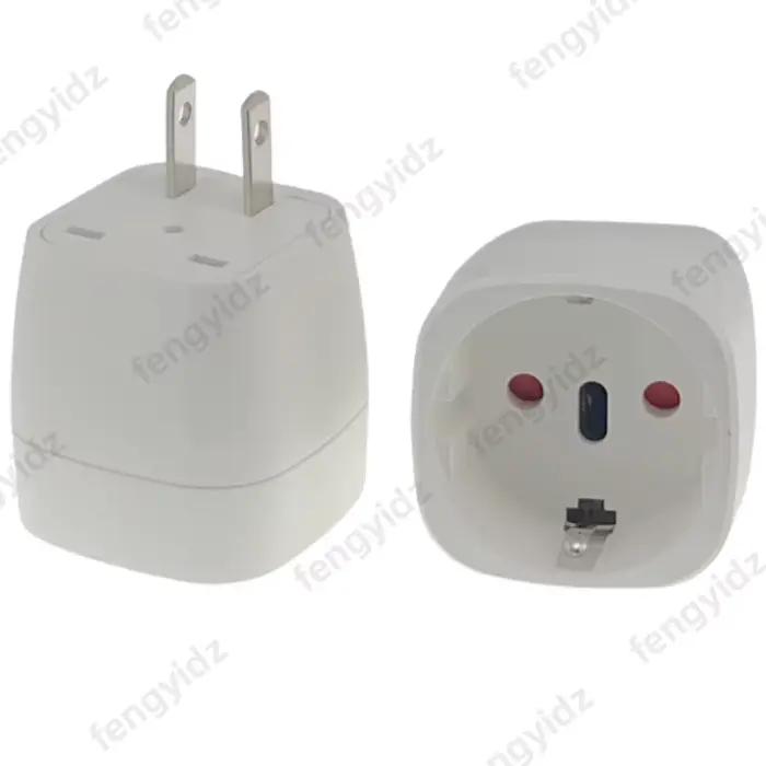 Prise de voyage universelle compatible avec USA Japon Canada Europe Italie Suisse Brésil pour chargeurs électroniques voyage sécurisé