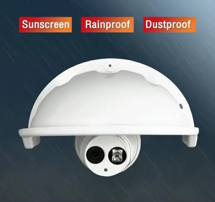 Housse de protection contre la pluie et le soleil pour caméra CCTV