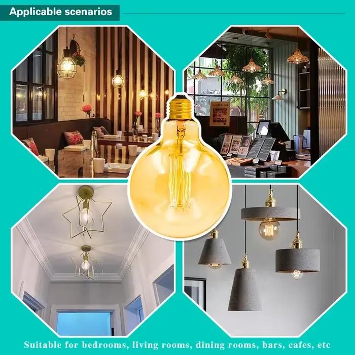 Ampoule Edison rétro E27 40W 220V