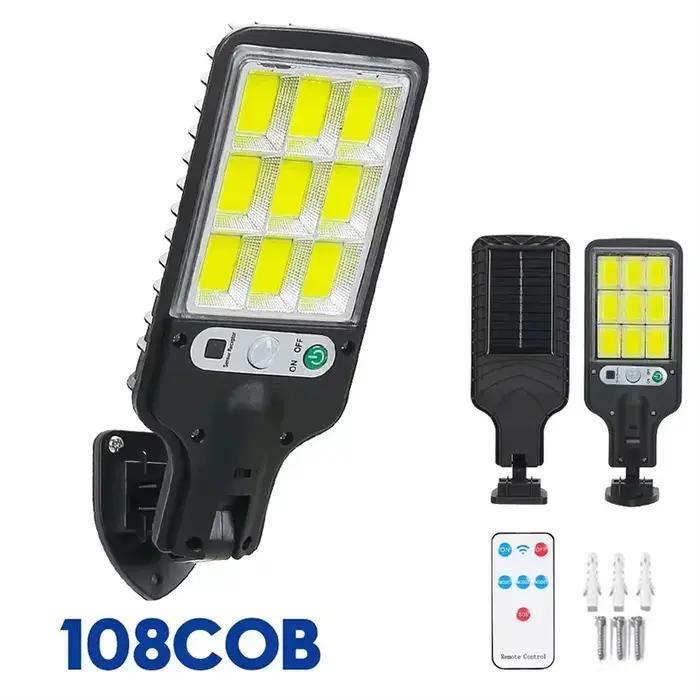 15 000LM Irradiation 500 ㎡ Lumière solaire pour lumière du soleil extérieure capteur de mouvement