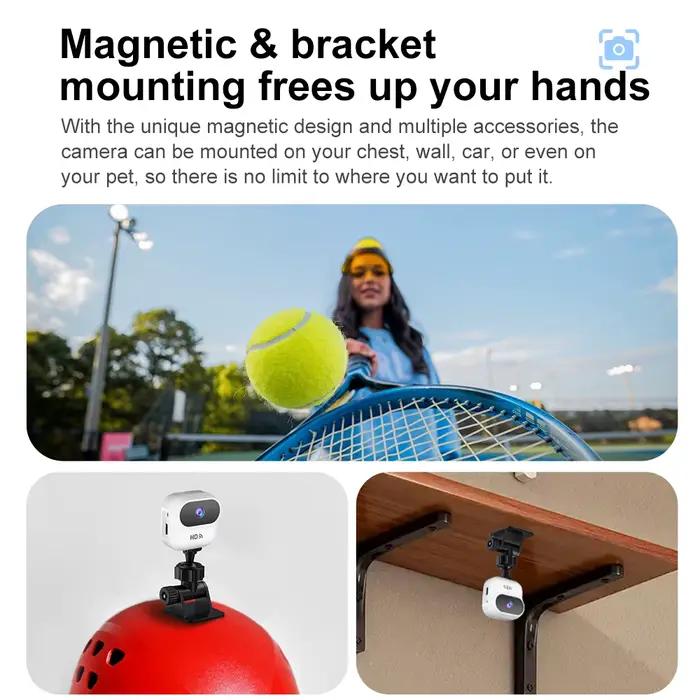 Caméra de sécurité intelligente WiFi Ourlife HD Mini