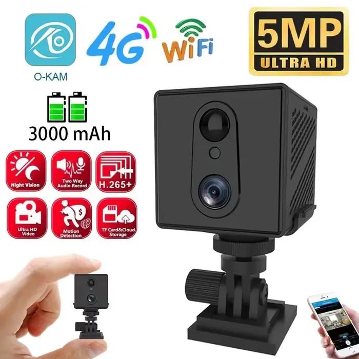 Mini caméra de sécurité 4G