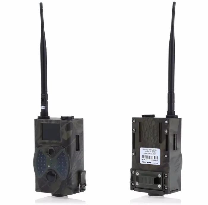 Caméra de chasse HC300M avec vision nocturne, 16MP, MMS, EMAIL, SMS, surveillance de la faune, facile à transporter, pour chasseurs et photographes animaliers