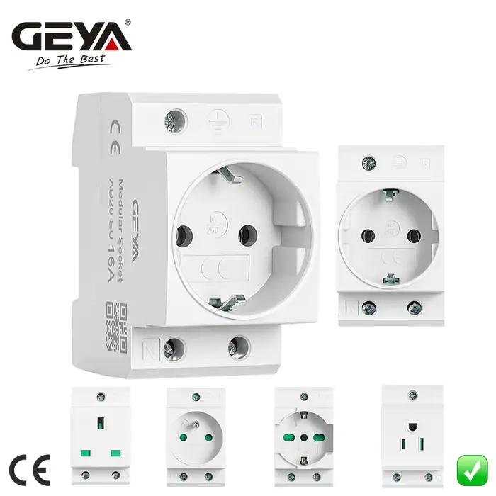 GEYA – prise de courant sur Rail Din