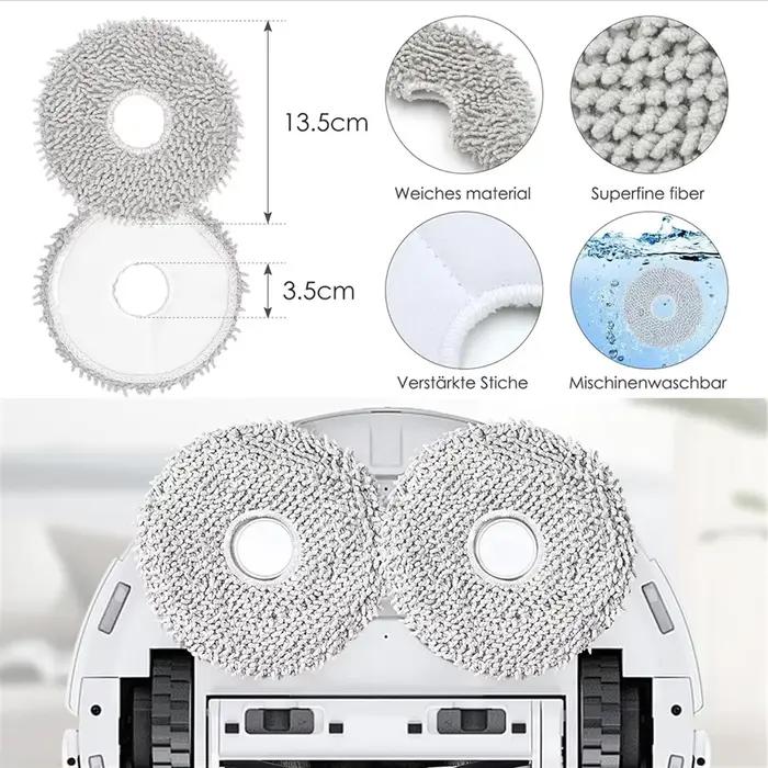 Accessoires pour aspirateur robot Ecovacs Deebot T20 OMNI T20e T20 Pro, brosse latérale principale,