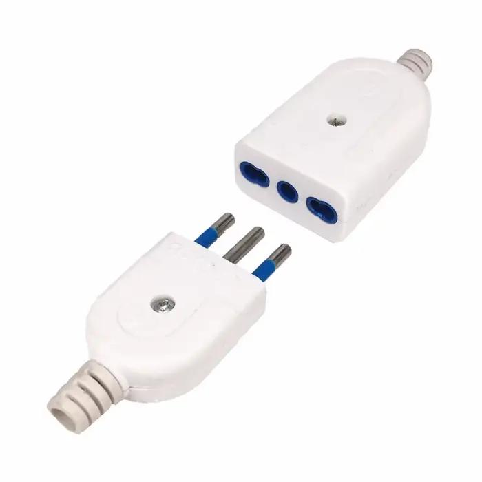 Adaptateur de prise italien standard 10A 16A avec protection contre les surcharges pour usage domestique et professionnel occassions spéciales