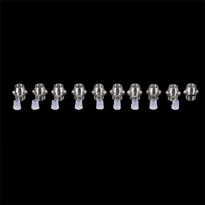 Support de lampe LED en métal, support de tube Shoous, diode LED, 3mm, 10 pièces